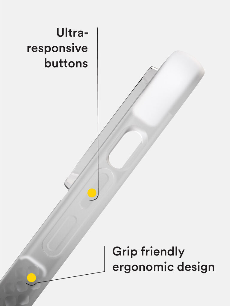 Ace Pro Clear and Black Gravity Case for iPhone 14 Pro, , large